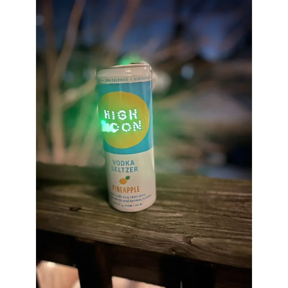 High Noon Seltzer Collective‎ Lamp Can Green Lights